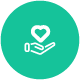 Hand Holding Heart Icon