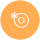 Egg with a snowflake icon