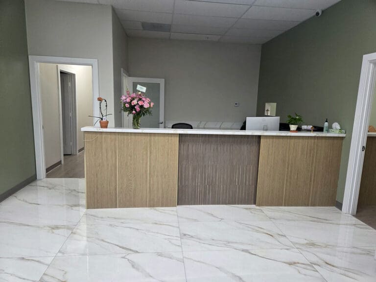 Front desk at Loma Linda Fertility & Wellness Center